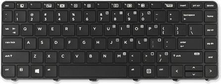 HP Premium keyboard (Germany). Typ: Tastatur, Markenkompatibilität: HP, Produktfarbe: Schwarz (906764-041)