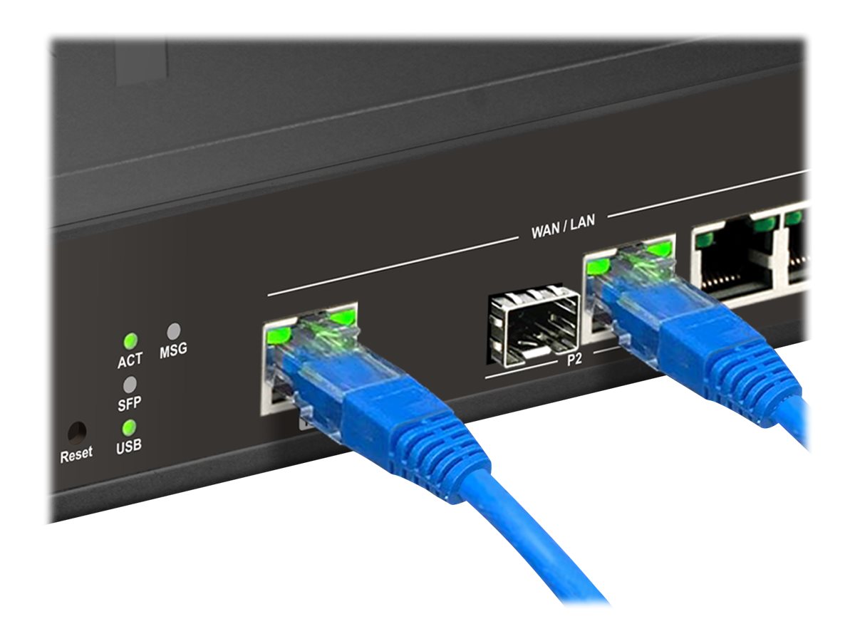 DrayTek Vigor 2962 Dual-WAN Router, 2,5 GbE, an Rack montierbar, Schwarz