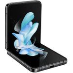 Samsung Galaxy Z Flip4 - 5G Smartphone - Dual-SIM - RAM 8GB / Interner Speicher 128GB - OLED-Display - 6.7" - 6.7" - 2640 x 1080 Pixel 2640 x 1080 Pixel (120 Hz) - 2 x Rückkamera 12 MP, 12 MP - front camera 10 MP - Graphite (SM-F721BZAGEUB)