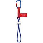 Knipex 00 50 13 T BK 00 50 13 T BK Adapterschlaufen mit fixiertem Materialkarabiner Zur Werkzeug-Absturzsicherung 186 mm Sicherungsbänder (00 50 13 T BK)