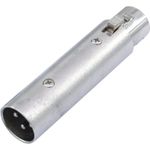 OMNITRONIC Adapter 3pol XLR(M)/5pol XLR(F) (30226575)