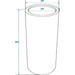 EUROPALMS LEICHTSIN TOWER-80, braun, glänzend (83011830)