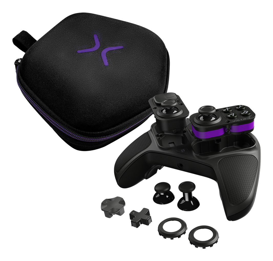 Turtle Beach Victrix Pro BFG Reloaded Kabelloser Modul-Gamepad PC Grau