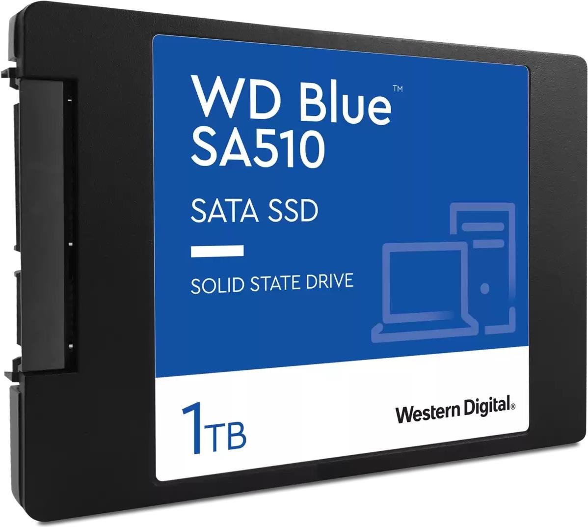 Western Digital WD Blue SA510 1 TB SSD 2.5" SATA III Blau