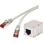 Renkforce RF-3829278 Netzwerkkabel Grau 3 m Cat6a S/FTP (S-STP) (RF-3829278)