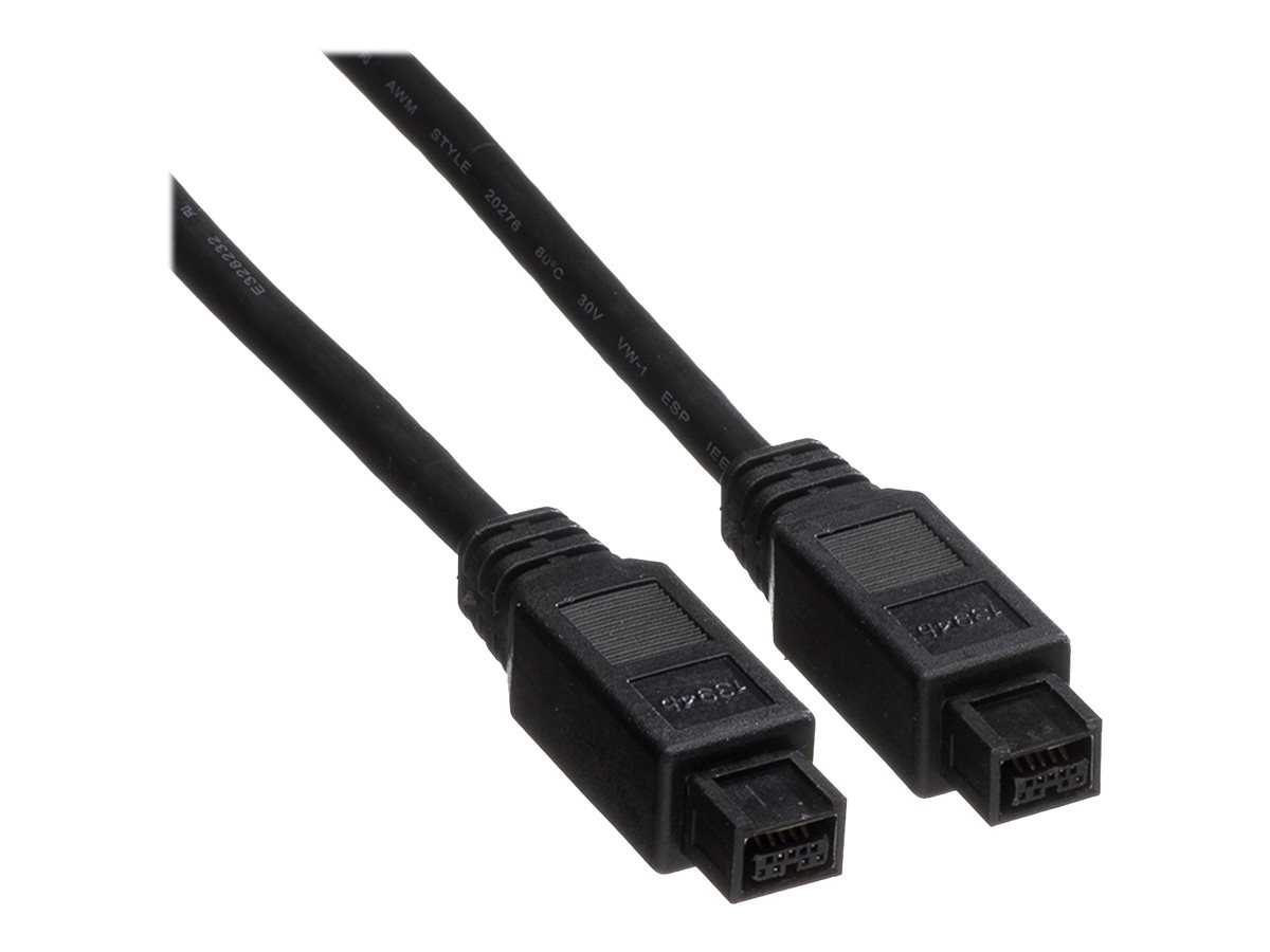 ROLINE Roline FireWire-Kabel 9/9-polig 1,8 m Schwarz