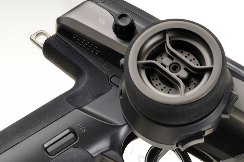 Absima CR9T Pistolengriff-Fernsteuerung 2,4 GHz 9 Kanäle Touchscreen Schwarz