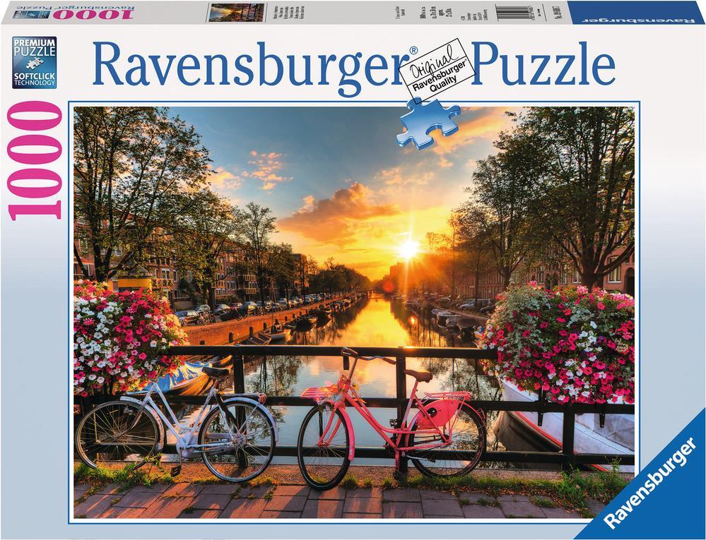 Ravensburger Fahrräder in Amsterdam - Puzzlespiel - 1000 Stück(e) - Stadt - 14 Jahr(e) (19606)