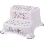 keeeper kids Tritthocker "igor Bambi", zweistufig, weiß nordic-white, mit Aufdruck, Tragkraft: 120 kg, mit - 1 Stück (1003251926600)