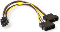 Microconnect PCI Express Power Splitter Netzteil & Spannungsumwandler (AK 3217)