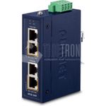 PLANET Industrial 2-port 10/100/1000T Gigabit Ethernet (10/100/1000) Power over Ethernet (PoE) Blau (IPOE-260)
