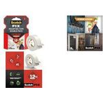 Scotch-FIX doppelseitiges Innenmontageband Extreme, 1,8 m 19 mm x 1,8 m, sehr hohe Haftfähigkeit, permanente - 1 Stück (PGS05-1918-MR)