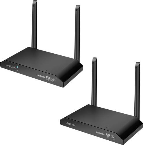 LogiLink HDW0103 - Wireless KVM Set, HDMI, USB, 150 m (HDW0103)