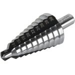 Wolfcraft 2516000 HSS Stufenbohrer 8 - 30 mm Zylinderschaft 1 St.