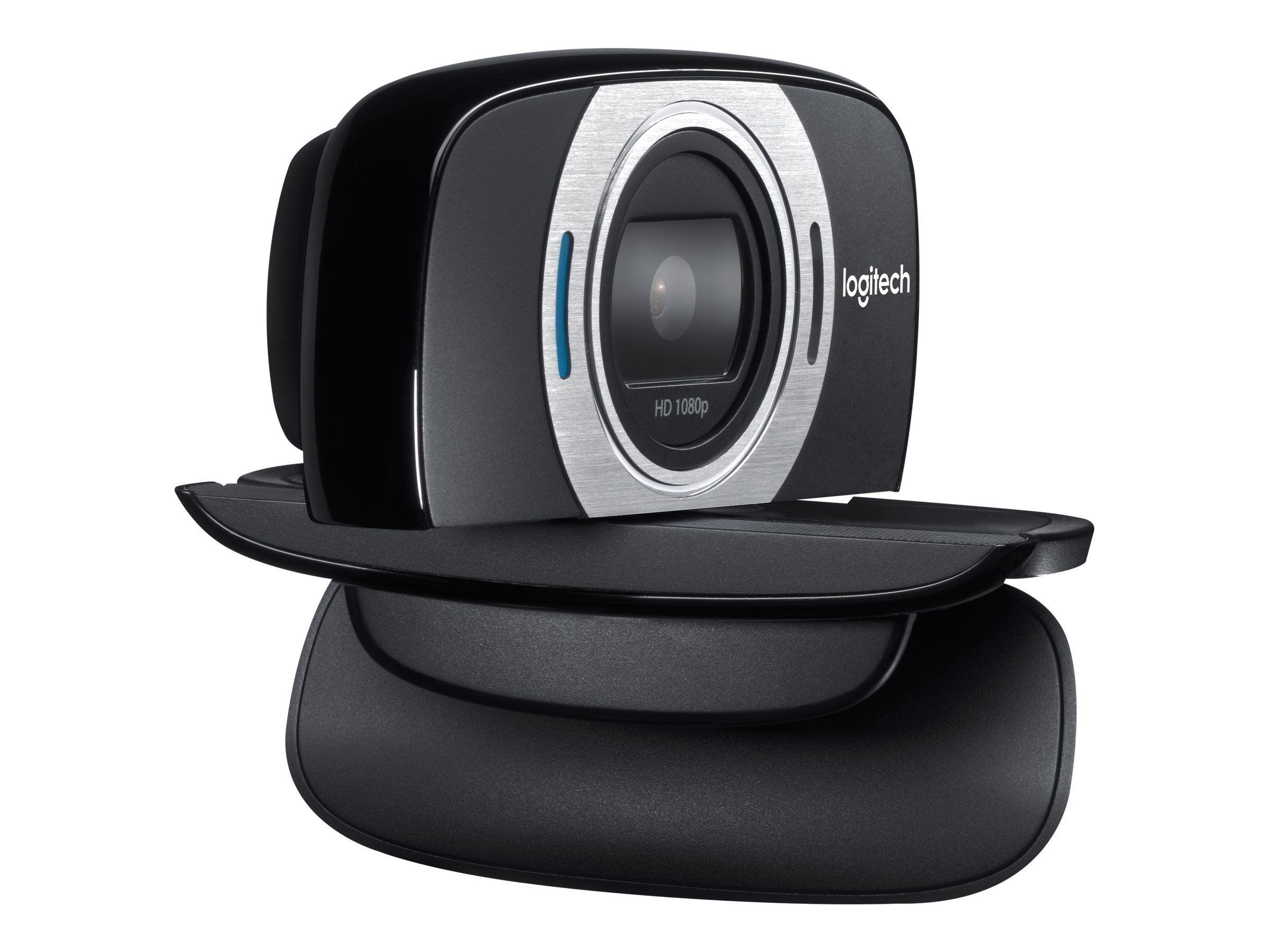 Logitech C615 - 1920 x 1080 Pixel - 1080p - 720p - 8 MP - USB 2.0 - Schwarz - Clip/Stand (960-000737)