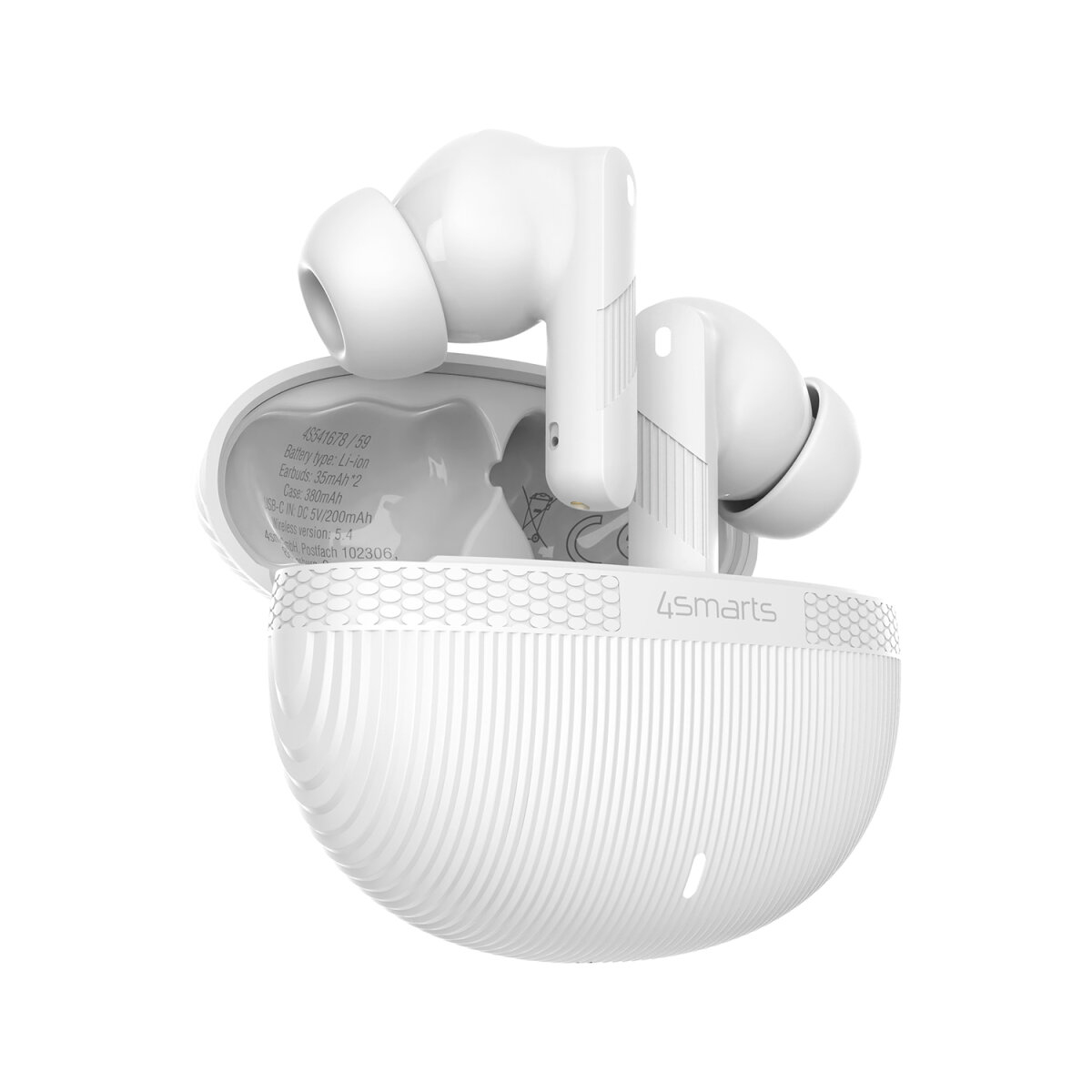 4smarts SkyBuds Pro ANC In-Ear True Wireless Kopfhörer Bluetooth Weiß