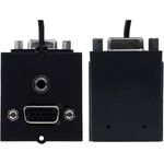 Bachmann frame 1xVGA+jack 90° sideways (917.058)