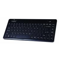 Perixx PERIBOARD-505H PLUS, Wired keyboard with trackball and 2 USB Hubs (PERIBOARD-505H PLUS US)
