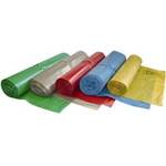 HYGOSTAR Müllsäcke, blau, 120 Liter, aus LDPE, 33 my HYGOSTAR, Maße: 700 x 1.100 mm, - 1 Stück (32306)