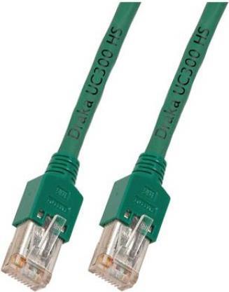 EFB-Elektronik RJ45 Patchkabel Cat.5e SF/UTP LSZH Draka UC300 TM11 grün 1m Hersteller: EFB Elektronik (K8013.1)