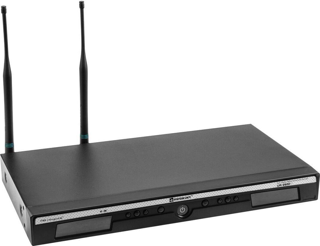 RELACART UR-260D 2-Kanal-UHF-Empfänger 522-554 MHz (13055180)