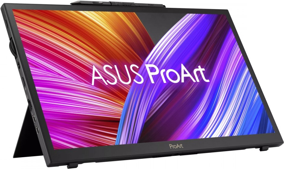 ASUS ProArt PA169CDV Computerbildschirm 39,6 cm (15.6") 3840 x 2160 Pixel 4K Ultra HD LCD Touchscreen Schwarz (90LM0711-B01I70)