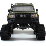 Amewi AMXRock RCX10BTS Scale Crawler Pick-Up mattgrün 1:10, RTR Brushed 1:10 RC Modellauto Elektro Crawler RtR 2,4 GHz (22462)