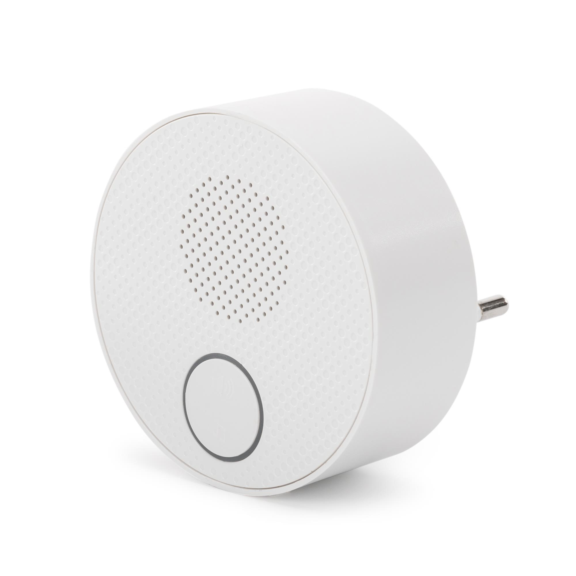 ENTAC Türklingel EDB-AC-44-K Kabellos AC Plug-in 150 m IP44 Weiß