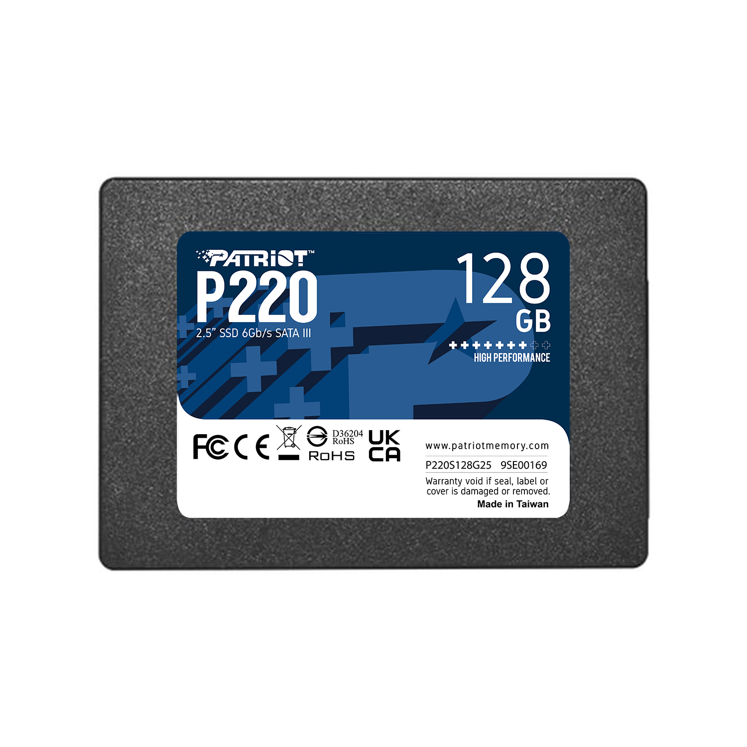 Patriot P220 128 GB SSD 2.5" SATA