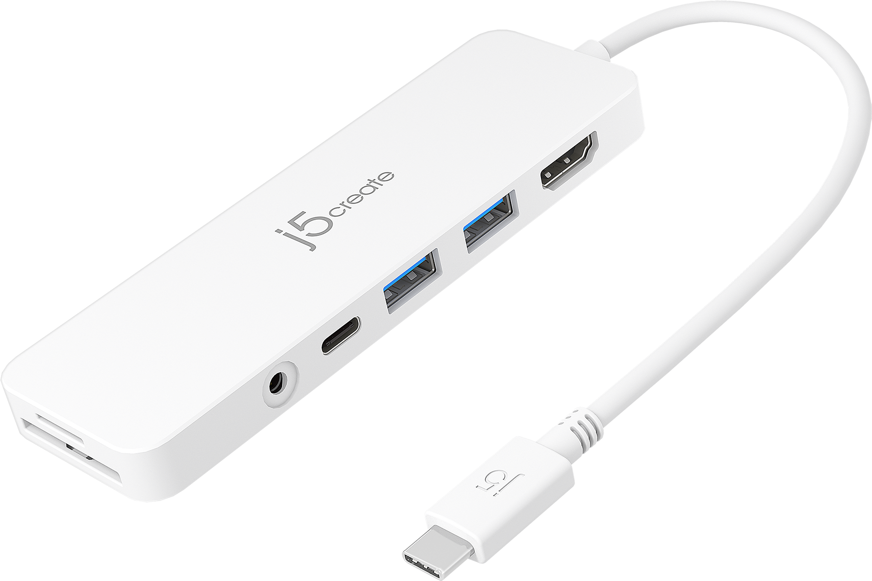 j5create JCD373-N USB-C® Lleichter Multi Adapter (JCD373-N)