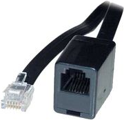 shiverpeaks BASIC-S Modular-Verlängerungskabel, 6,0 m RJ12 Stecker (BS70226-6/6)