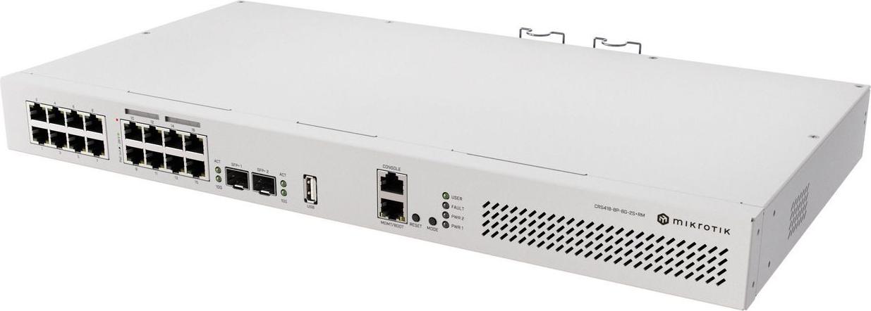 MikroTik Cloud Router Switch Gbps (CRS418-8P-8G-2S+RM)