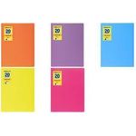 PAGNA Sichtbuch "School", DIN A4, mit 20 Hüllen, orange Einband aus langlebiger PP-Folie, eingeschweißte Hüllen - 1 Stück (21012-09)