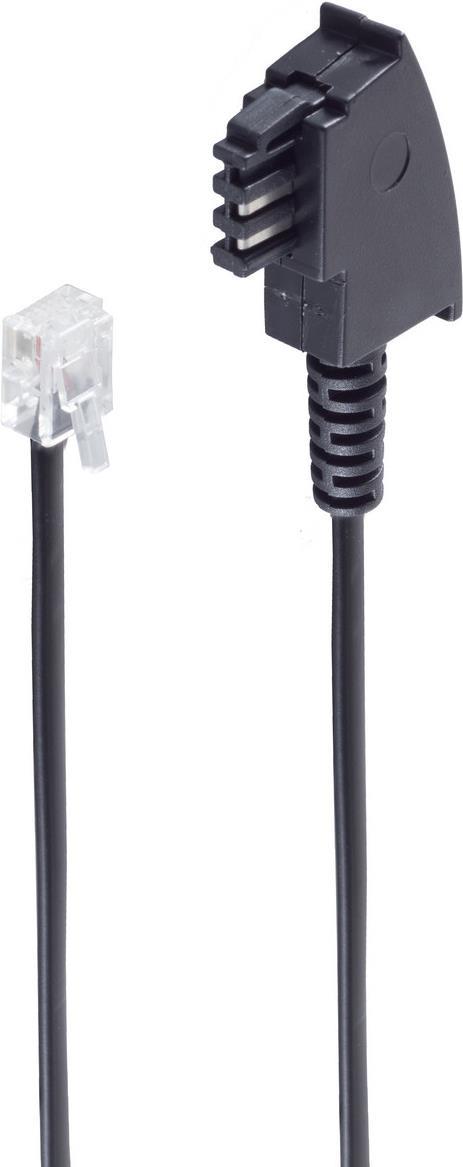 shiverpeaks ®-BASIC-S--TAE F-Stecker auf Western-Stecker 6/2 DEC, TAE/NTBA, 3,0m (BS70000-3)