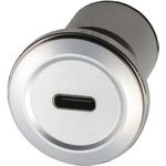 EXSYS GmbH Einbau-Adapter Metall USB C Buchse zu A Buchse, USB 3.2 Gen 1 (EX-49194)
