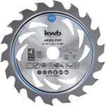 kwb 581854 Hartmetall Kreissägeblatt 130 x 16 x 1.0 mm Zähneanzahl: 18 1 St. (581854)