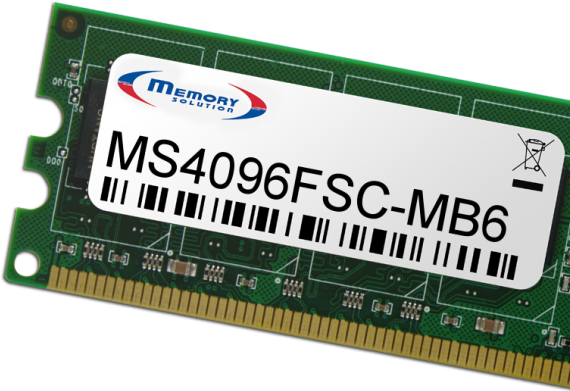 Memory Solution MS4096FSC-MB6 4GB Speichermodul (MS4096FSC-MB6)