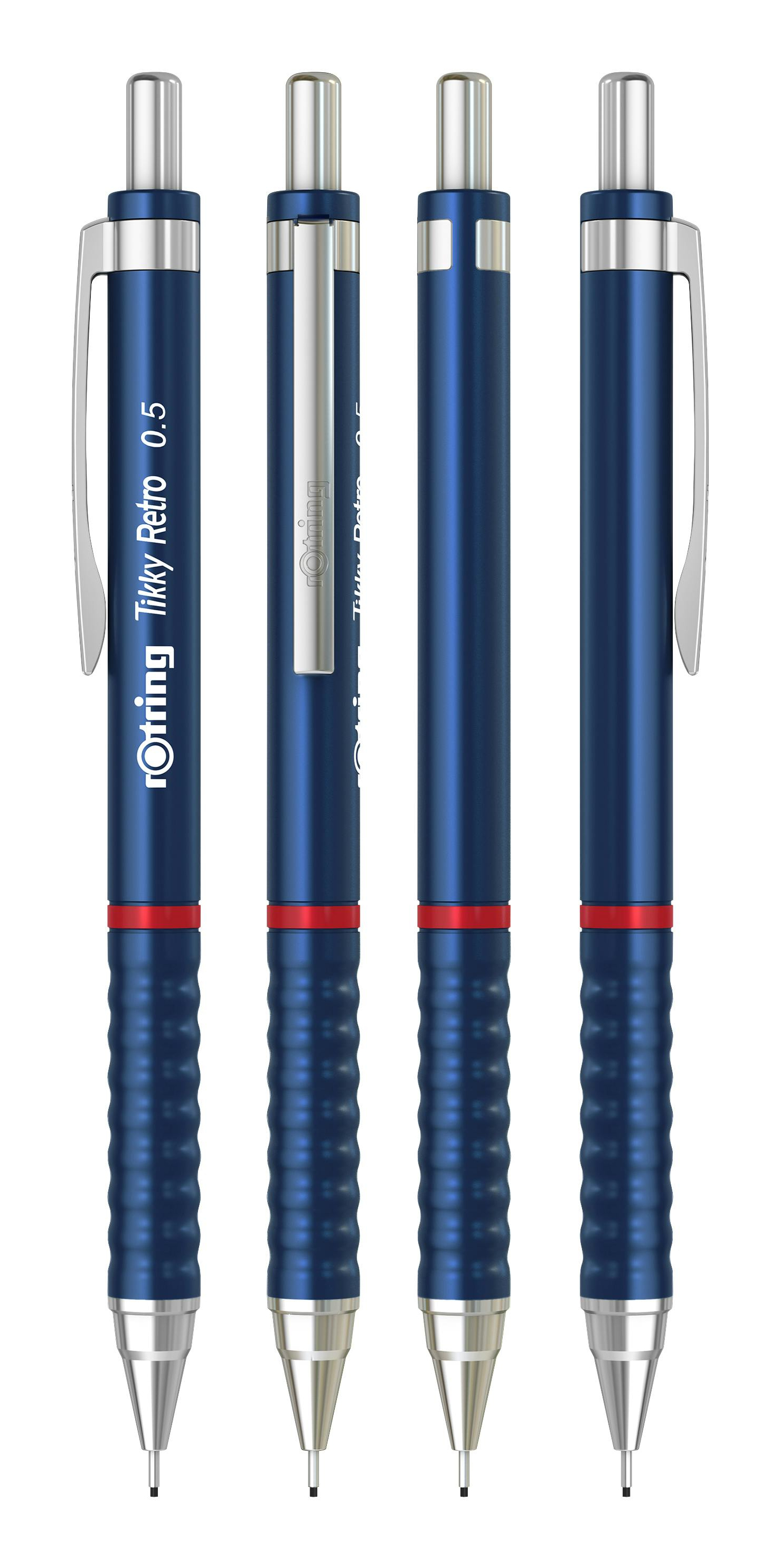 rotring Tikky Retro Druckbleistift 0,5 mm 2B Blau