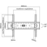 VALUE Wandhalterung für LCD-/Plasmafernseher (17.99.1218)