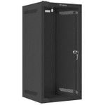 Lanberg WF10-2312-10B Rack 12U Wandmontiertes Regal Schwarz (WF10-2312-10B)