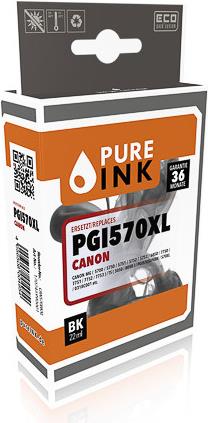 Pure Ink 170745990001 Druckerpatrone 1 Stück(e) Kompatibel Schwarz (CAN570BKXL)
