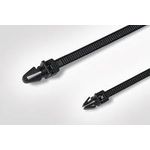 HellermannTyton 126-00329 T30RSF-PA66HS-BK (500) Kabelbinder 158 mm 3.60 mm Schwarz 500 St. (126-00329)