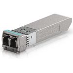 Ubiquiti SFP+ transceiver for CWDM to 20 km using single-mode fiber with a duplex LC UPC connector (UACC-OM-SFP10-1550)
