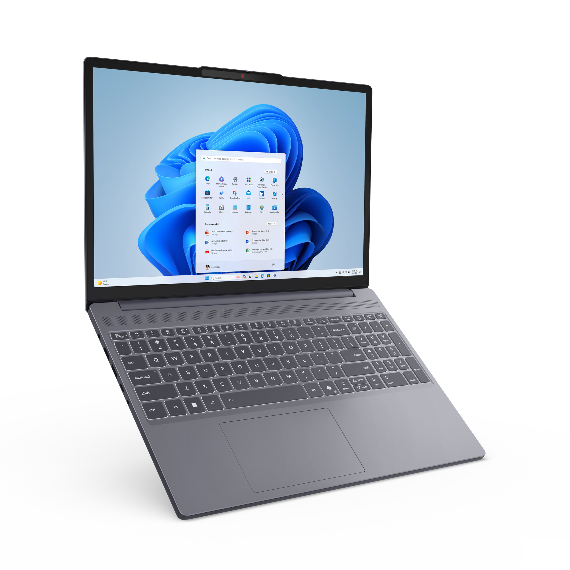 Lenovo IdeaPad Slim 3 15ARP10 15,3" WUXGA AMD Ryzen 5 150 8 GB RAM 512 GB SSD Windows 11 Home Luna Grey