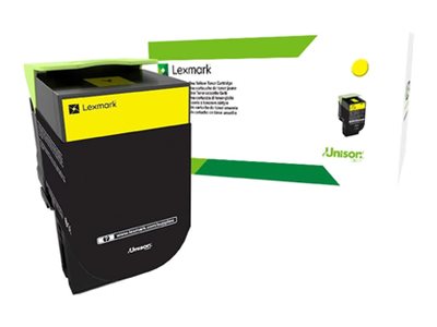 Lexmark 702XYE Tonerpatrone Gelb 4000 Seiten