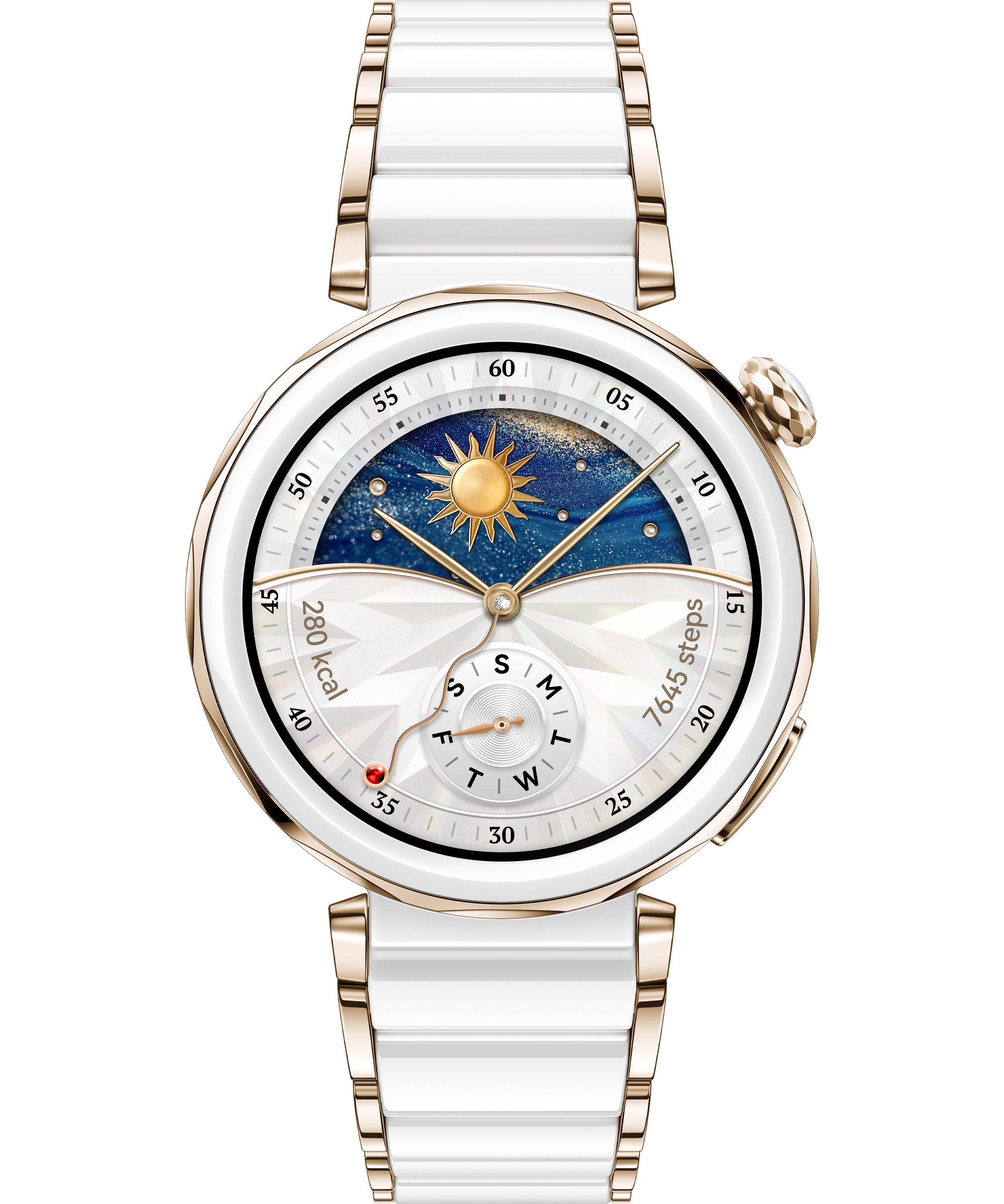 Huawei Watch GT 5 Pro 42mm 1,32" AMOLED NFC GPS Ceramic White