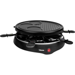 Tristar RA-2998 Raclette 6 Pfännchen Schwarz (RA-2998)