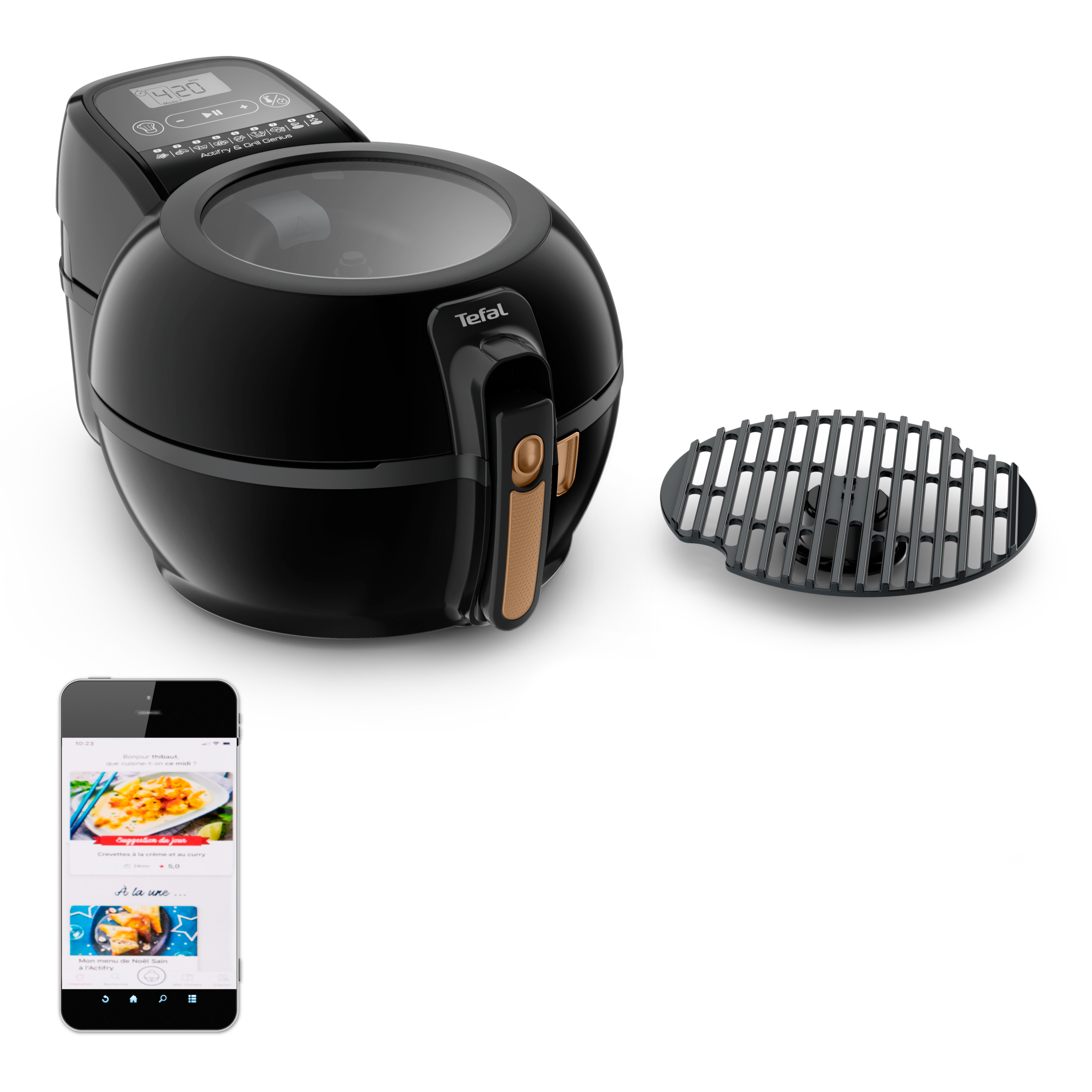 Tefal ActiFry FZ775810 Heißluftfritteuse 1520 W Schwarz