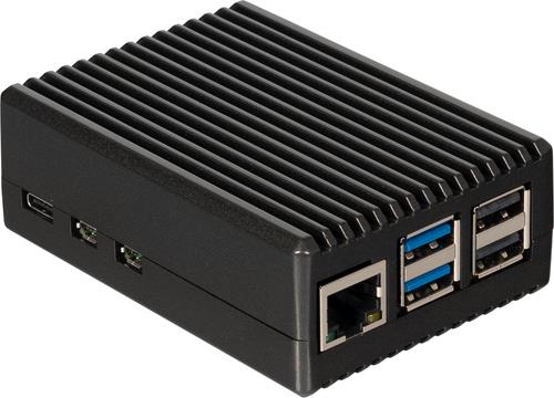 Joy-IT RB-AlucaseP5-08 SBC-Gehäuse Passend für Entwicklungskits Raspberry Pi inkl (RB-AlucaseP5-08)