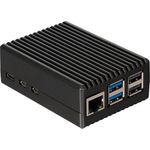 Joy-IT RB-AlucaseP5-08 SBC-Gehäuse Passend für Entwicklungskits Raspberry Pi inkl (RB-AlucaseP5-08)